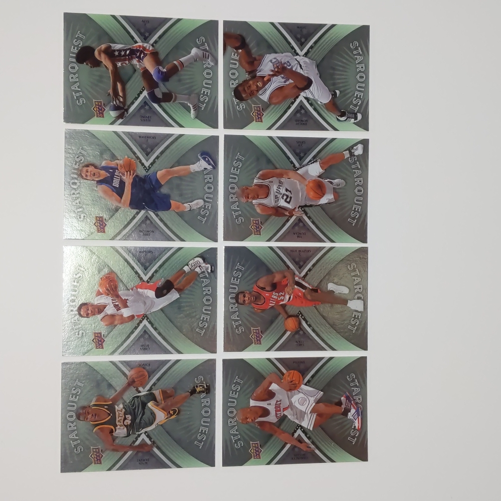 2008-09 UD Starquest First Edition Kevin Durant Tim Duncan Nowitzki Dr J